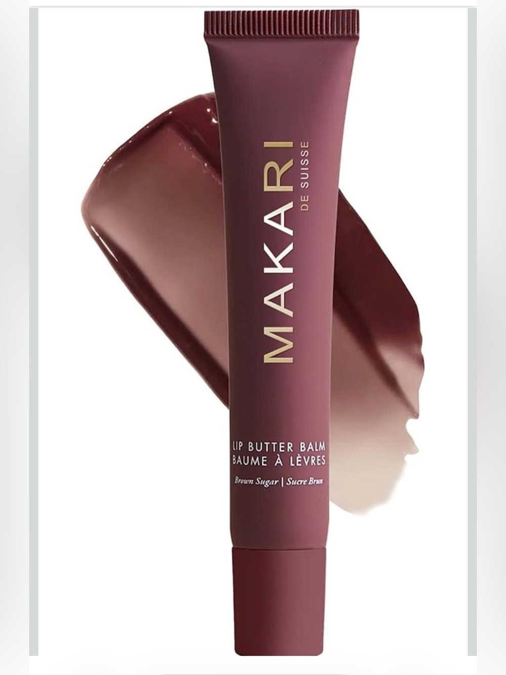 Makari Lip Butter Balm — Brown Sugar (Rich Brown)